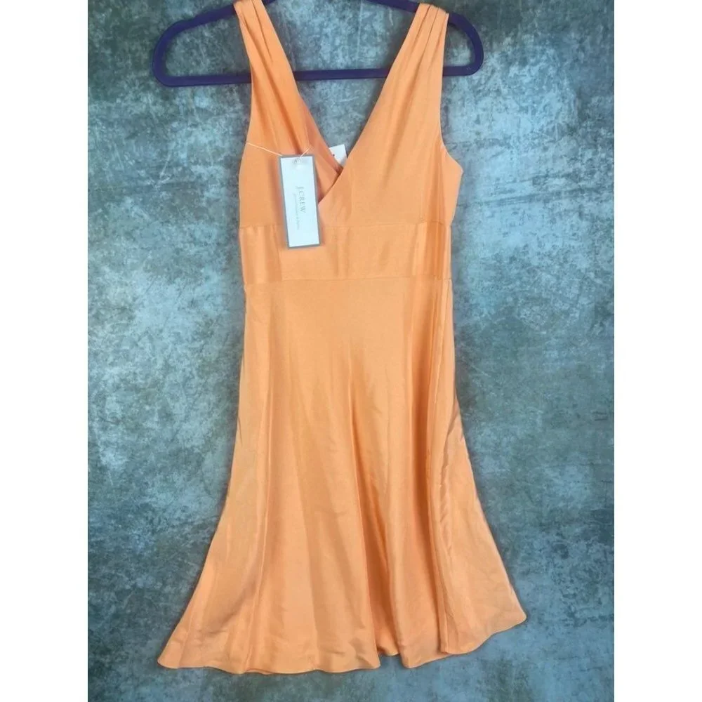 J. Crew Peach Dress 8P